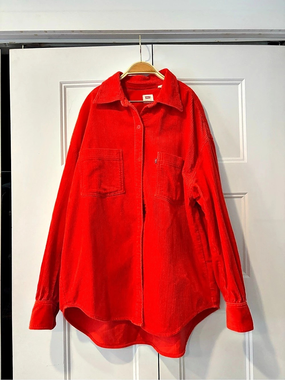 Levi’s Red Corduroy Overshirt M